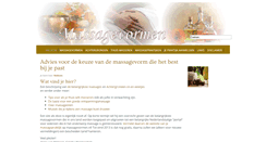 Desktop Screenshot of massagevormen.nl